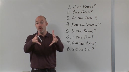 Ready for a bit of #ThrowbackThursday? Check out this video from Gino Wickman 👇 The video might be old, but it's full of timeless gold ✨ If your leadership team isn’t fully aligned on where your business is going and how to get there, this video is for you. You'll learn how to: ✅ Define your Core Values and Core Focus ✅ Align around your 10-Year Target and Marketing Strategy ✅ Set your 3-Year Picture, 1-Year Plan, and Rocks ✅ Solve key issues as a team | EOS Worldwide