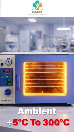 High Temperature Vacuum Oven | Advanced Laboratory Equipment by Bioverse! #labequipment