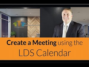 Creating events on the LDS Church Calendar