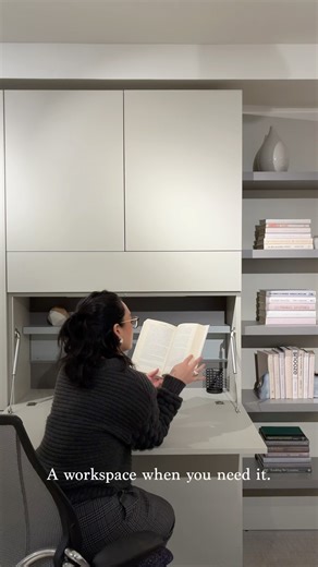 Hidden Drop-down Desk | Resource Furniture