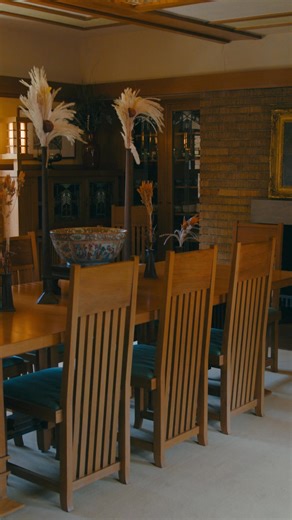 Step inside the Allen House in Wichita, Kansas, and discover innovations that were decades ahead of their time. World-renowned architect and designer Frankl Lloyd Wright wove modern convenience into every corner of this Prairie House. Open for tours, this capsule allows you to explore a home rooted in the past, filled with design features that still feel modern today. For details about The Allen House Tours, visit: https://qr.bcc.digital/0vc | Visit Wichita