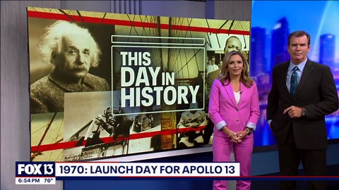 Friday marks anniversary of Apollo 13 launch