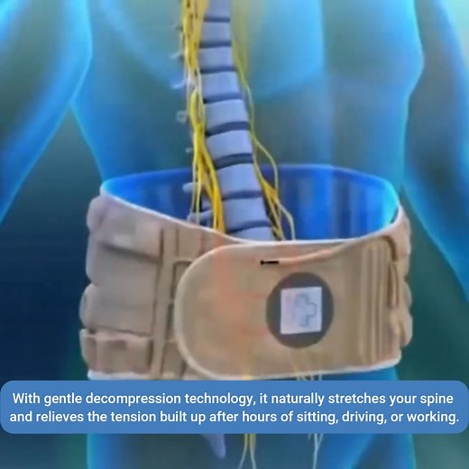 Say goodbye to back pain ! 💪 The Two-in-One Lumbar Decompression Belt offers natural relief and support wherever you go🌟 Order now and feel the difference ! ➡️ https://bit.ly/495uxXt | Zeraxy