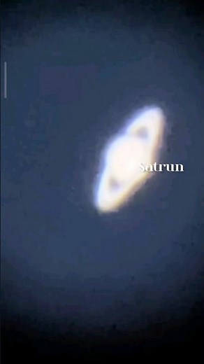 शनि ग्रह को दूरबीन से देखना|Viewing Saturn through telescope#amazing #shortvideo