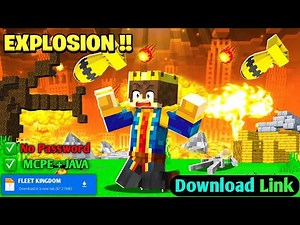 🔥GamerFleet ka Survival World Download for Minecraft PE + Java 🔥 | Anshu Bisht ka Survival World! 🔴