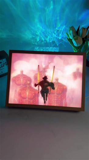 Attack on Titan Hange Zoe Light Box Art