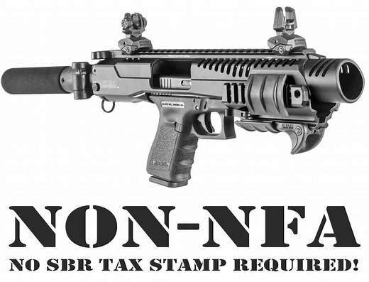 Fab Defense NON NFA KPOS G2P PDW Conversion Kit with Pathfinder Stock - ZFI-Inc