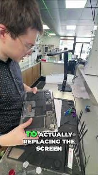 MacBook Screen Replacement: Easy Steps and Quick Fix! #shorts