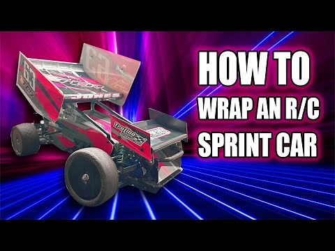 How To Wrap an RC Sprint Body - Truline Graphics