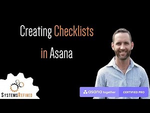 Creating Checklists in Asana