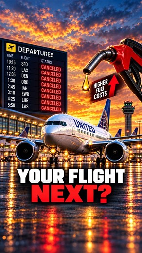 YOUR HOLIDAY FLIGHT COULD BE NEXT ✈️ United Warns of Cuts #shorts