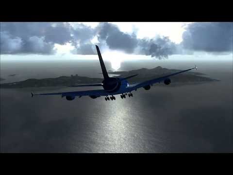 A380 Crash Landing St. Barts ++ FSX