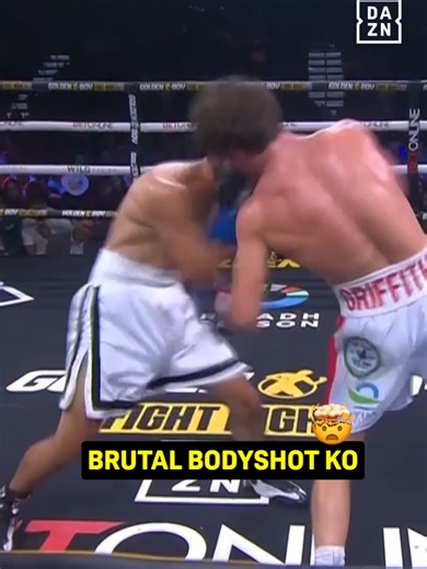 Last time in the ring, Cayden Griffiths delivered a BRUTAL body-shot knockout 😱 Jan 16 | Live on DAZN▪️ #viral #fight #fyp #boxing #knockout