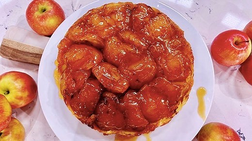 James Martin's apple tarte tatin