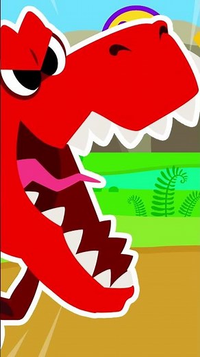 What sound do dinosaurs make? #babyshark #shorts