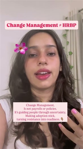 Change Management VS HRBP role. Read pinned comment for details #careerdevelopment #careertransition