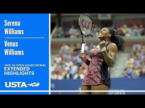 Serena Williams vs Venus Williams Extended Highlights | 2015 US Open Quarterfinal