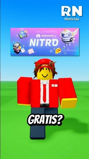 How to get free Discord Nitro? ✨ #roblox #robloxenglish #robloxshort #RNNews #discord