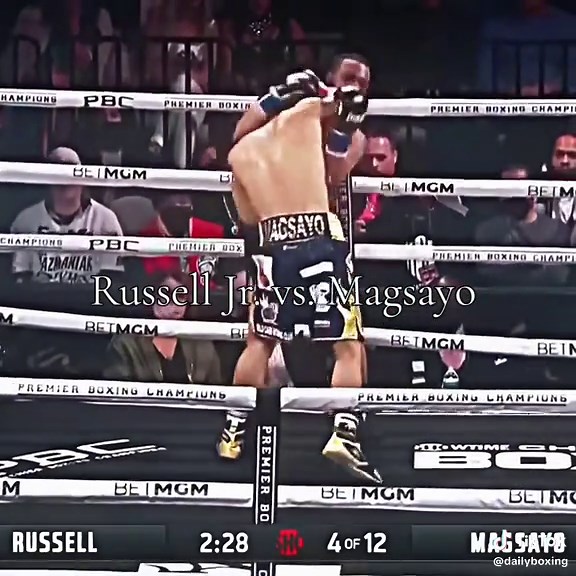 Boxing Highlights: Russell Jr. vs. Magsayo Fight Analysis