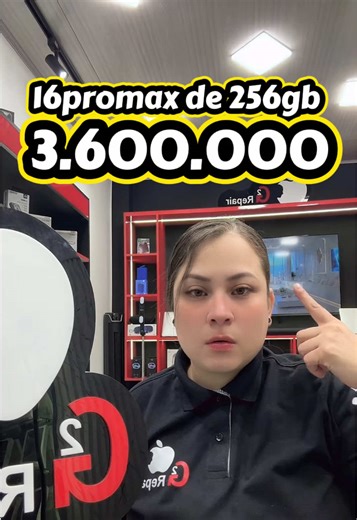 iPhone 16promax en descuento 🥳🥳🥳#16promax #16pro #apple #iphone #exhibition