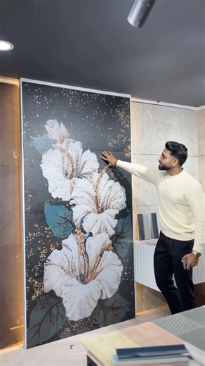 AKASHAT TILES & SANITARY on Instagram: "Transform your spaces with statement poster tiles designed to be the perfect highlighter for any wall. Bold, artistic, and crafted to stand out. 📞 For Queries call - 70063 29966 | 6006133387"