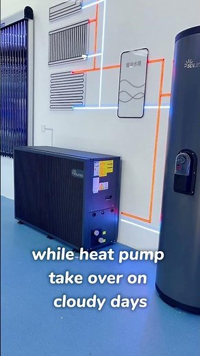 Split Solar Water Heater + Heat Pump Hybrid – Best Energy Saving Hot Water System 2026 #greenenergy