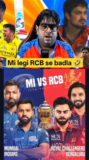 Mumbai Indians:- badla lenge RCB se 🤣 #ipl2026 #rcbvsmi