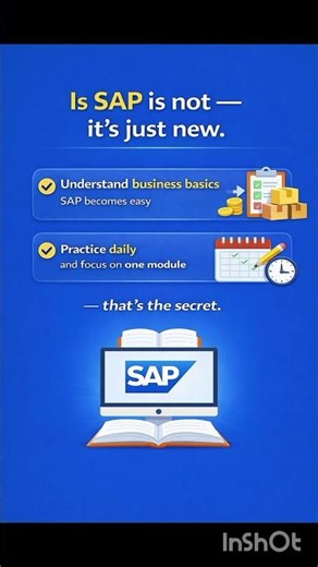 Is SAP hard to learn? #sap2026 #sapbeginner #sapvideo #sapbeginner