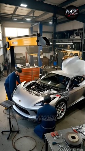 “Sports Car Built in 20 Seconds 😱” #shorts #supercars #motozix