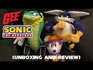 Huge GE Sonic Plush Unboxing! (Unboxing and Review)