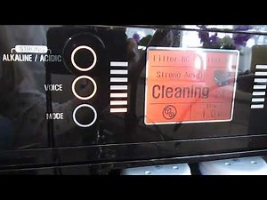 Super S12 Water Ionizer Demo: Strong Cleaning Water & Alkaline Settings Explained