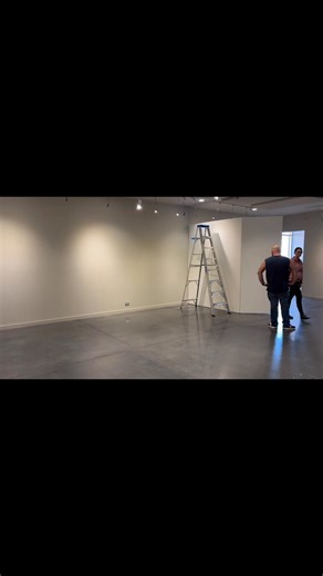 It’s always a bittersweet time when an exhibit that you have connected with daily by sharing all the little good bits with visitors-has to go. The museum is in full changeover mode with three new exhibits opening January 24th. Stay tuned as we share snippets of our Gallery Crew and Staff making an empty space brand new again and full of incredible art you will LOVE!! And as always thanks to our Volunteer Justin Keith for bringing in some muscle to help with the heavy lifting today!! | Vernon Fil