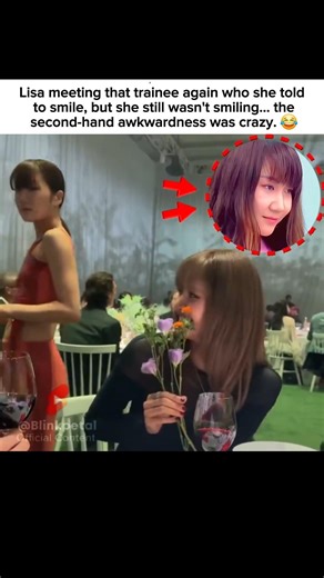 The awkward silence was louder than everything 🤣😱 #blackpink #블랙핑크 #lisa #리사 #shorts