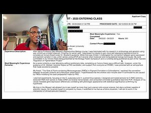 Full AMCAS Application Review - 13 MD interview Invites