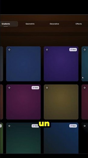 Here's how you can create modern backgrounds in seconds
