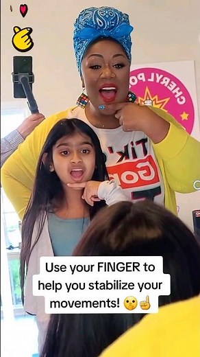 Little girls learns important Singing TIP with Vocal Coach