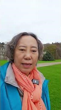 60岁中国阿姨自驾英国，打卡霍华德庄园，周杰伦婚礼宴客的地方 一人一车自驾欧亚大陆，在英国逛庄园#英国旅行