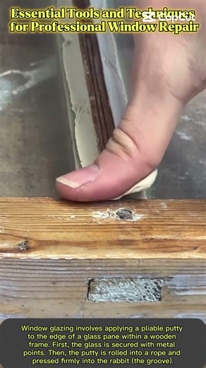 The Art of Traditional Window Glazing and Restoration 👍