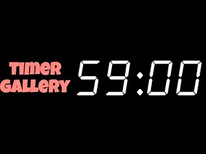 TIMER 59 MINUTE WITH ALARM | TEMPORIZADOR 59 MINUTOS COM ALARME