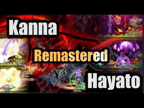 Old Hayato/Kanna vs Remastered Hayato/Kanna skill comparison