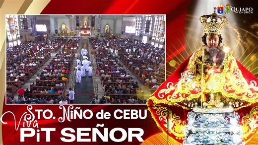 #QuiapoChurch Official 3PM LIVE ONLINE MASS 18 January 2026 • Feast of the STO. NIÑO Proper Feast in the Philippines Holy Childhood Day (Sancta Infantia) Week of Prayer for Christian Unity Kapistahan ng PANGINOONG HESUS ANG BANAL NA SANGGOL Tagapagdiwang: Rev. Fr. Marion Brian Maquiraya Viva! Viva! SANTO NIÑO Viva! PiT SEÑOR QUIAPO CHURCH MOBILE APP For Android: https://bit.ly/3nXUz4Q For IOS: https://apple.co/3k9nfFH #MinorBasilicaAndNationalShrineOfJesusNazareno #JesusNazareno #Nazareno2026 #T