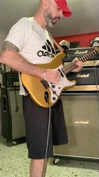 Just a Strat with a set of Slinkies and a Couple of Marshall Plexis will do the trick 🎶 #guitar