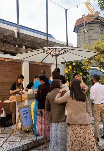 Coffee Rush at Hill Barn, Tagaytay Wedding Celebration