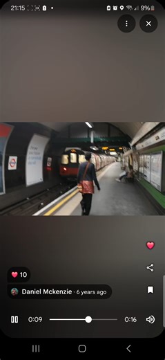 Northern Line At Goodge Street #northernline