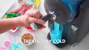 GreenPan Frost Ice Cream Maker & Slushie Machine, Soft Serve, Sorbet, Margaritas, Milkshakes, Frozen Yogurt, No Pre-Freezing, Ready in 15 Mins, 6 Modes, 7 Textures, Self-Cleaning, Family Size, Green