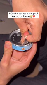 450K views · 2.1K reactions | He got a real pearl instead of flowers 殺 | Delightful Foxy | Facebook