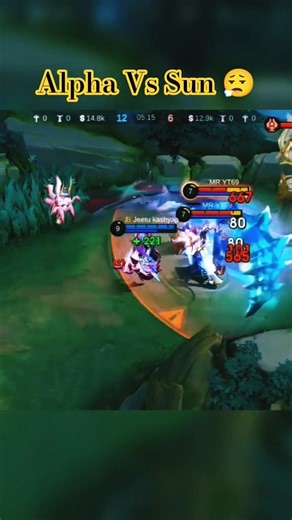 Alpha Vs Sun 🥱 #MOBA55Creator #MOBA55Ninja #7dyukiimlbb #mlbb #fyp #shorts #alpha #mlbbindonesia