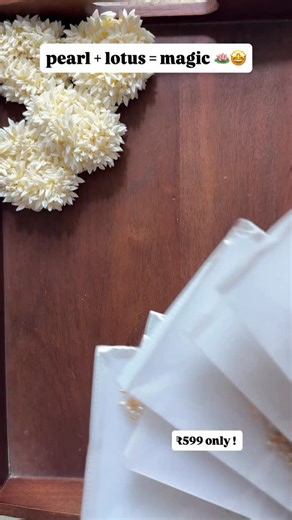 Shrishti Jewels on Instagram: "product code : pearl lotus 📩 Comment for link 🔗 🔗 www.shrishtijewels.in | Shrishti Jewels | Gold Necklace | Traditional Jewellery | Jewellery Reel | Bridal Jewellery | Ethnic Jewellery | Bridal Collections |"