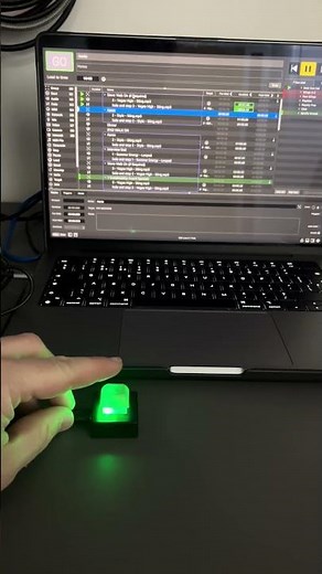 QLAB GO Button Plug and Play. Macro Controller with LED. SPACE BAR Spacebar External