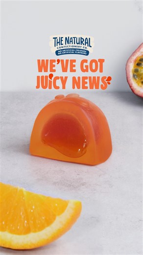 Bite into irresistibly fruity Juicy Bursts today! 🍊 | The Natural Confectionery Co.